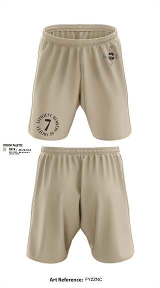 Athletic Shorts With Pockets, EMOS-Efficient Members Of Society, , Teamtime, Team time, sublimation, custom sports apparel, team uniforms, spirit wear, spiritwear, sports uniforms, custom shirts, team store, custom team store, fundraiser sports, apparel fundraiser