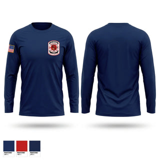 Long Sleeve Performance Shirt, Bay Springs Fire Department, Fire Department, Teamtime, Team time, sublimation, custom sports apparel, team uniforms, spirit wear, spiritwear, sports uniforms, custom shirts, team store, custom team store, fundraiser sports, apparel fundraiser