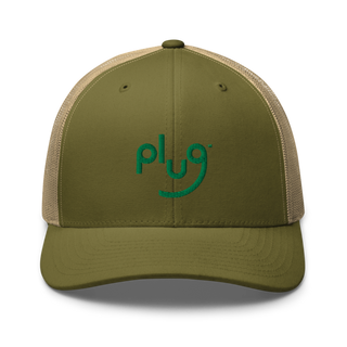 Plug Green Hydrogen 22679521 Retro Trucker Hat | Yupoong 6606