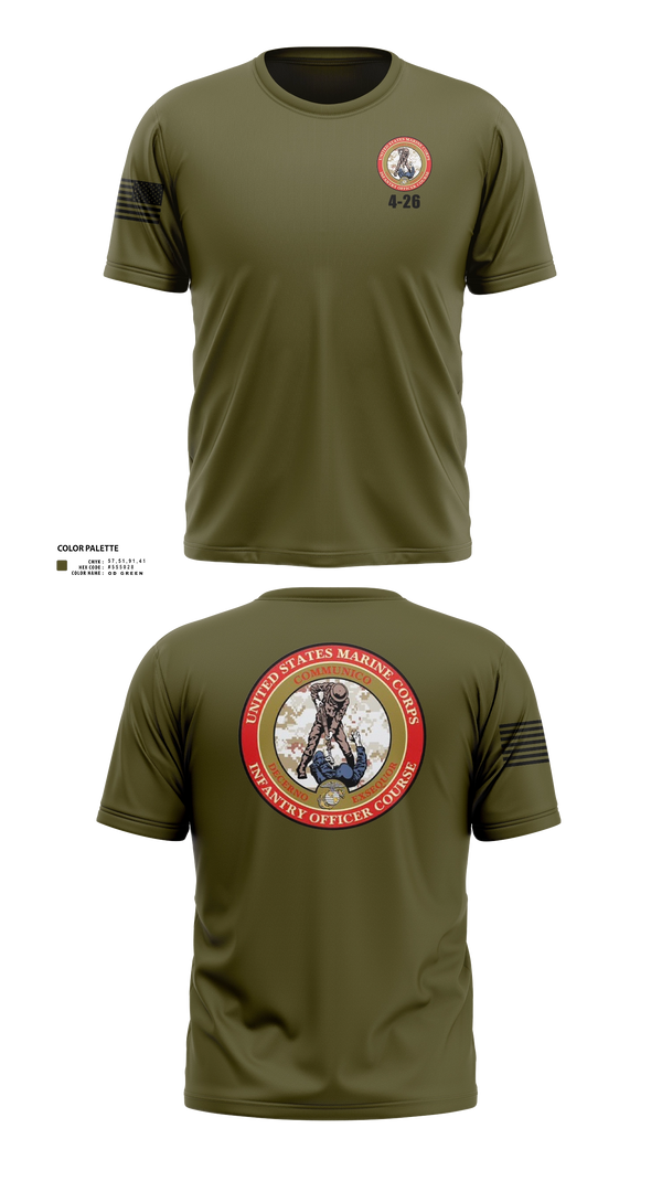 Short Sleeve Performance Shirt, IOC 4-26, Marines, Teamtime, Team time, sublimation, custom sports apparel, team uniforms, spirit wear, spiritwear, sports uniforms, custom shirts, team store, custom team store, fundraiser sports, apparel fundraiser