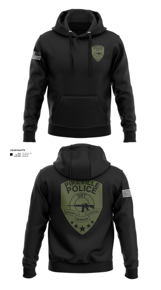 Hoodie, Pikeville Police SRT, Police, Teamtime, Team time, sublimation, custom sports apparel, team uniforms, spirit wear, spiritwear, sports uniforms, custom shirts, team store, custom team store, fundraiser sports, apparel fundraiser