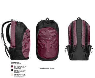 Gear Bag, Dowling Catholic, Cheer, Teamtime, Team time, sublimation, custom sports apparel, team uniforms, spirit wear, spiritwear, sports uniforms, custom shirts, team store, custom team store, fundraiser sports, apparel fundraiser