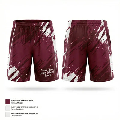 Toms River High School South 20074420 Athletic Shorts With Pockets - 1