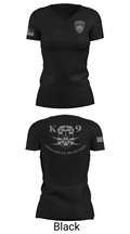 Judicial Marshal Explosive Detection 96351458 Women's Short Sleeve V-neck Shirt - 24