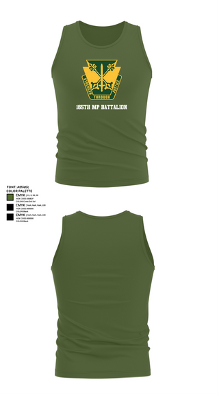 Tank Top, 165th MP Battalion, , Teamtime, Team time, sublimation, custom sports apparel, team uniforms, spirit wear, spiritwear, sports uniforms, custom shirts, team store, custom team store, fundraiser sports, apparel fundraiser