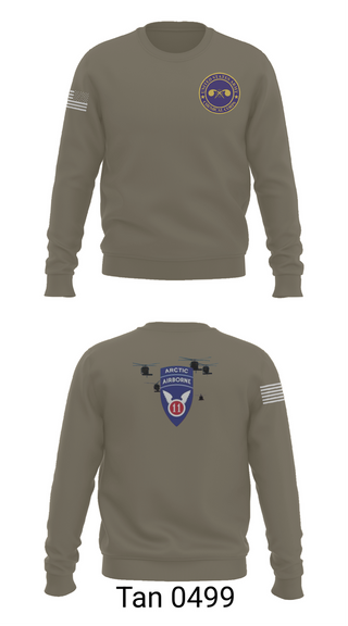 Crew Neck Sweatshirt, 440th CBRN CO, , Teamtime, Team time, sublimation, custom sports apparel, team uniforms, spirit wear, spiritwear, sports uniforms, custom shirts, team store, custom team store, fundraiser sports, apparel fundraiser