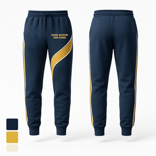 Sweatpants, Rising Aviation High School, Spirit Store, Teamtime, Team time, sublimation, custom sports apparel, team uniforms, spirit wear, spiritwear, sports uniforms, custom shirts, team store, custom team store, fundraiser sports, apparel fundraiser