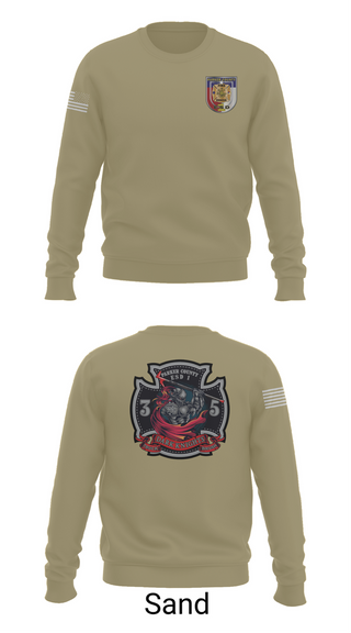 Crew Neck Sweatshirt, Truck 35, , Teamtime, Team time, sublimation, custom sports apparel, team uniforms, spirit wear, spiritwear, sports uniforms, custom shirts, team store, custom team store, fundraiser sports, apparel fundraiser