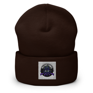 Cuffed Beanie | Yupoong 1501KC - Brown