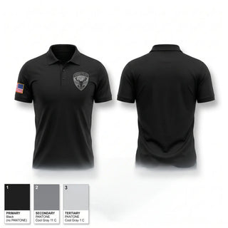 Short Sleeve Performance Polo, Bishop Police Department, Police, Teamtime, Team time, sublimation, custom sports apparel, team uniforms, spirit wear, spiritwear, sports uniforms, custom shirts, team store, custom team store, fundraiser sports, apparel fundraiser