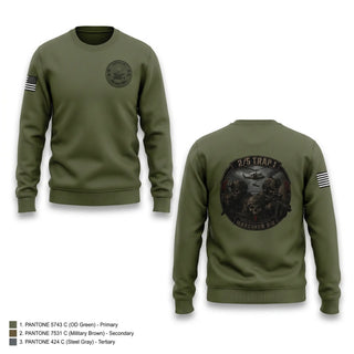 Crew Neck Sweatshirt, 2/5 TRAP 1, Marines, Teamtime, Team time, sublimation, custom sports apparel, team uniforms, spirit wear, spiritwear, sports uniforms, custom shirts, team store, custom team store, fundraiser sports, apparel fundraiser