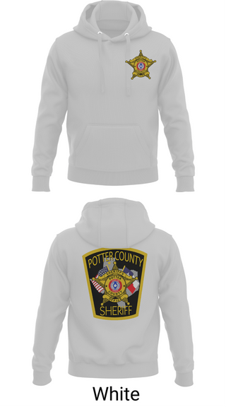 Hoodie, Potter County Sheriff's Office, Police, Teamtime, Team time, sublimation, custom sports apparel, team uniforms, spirit wear, spiritwear, sports uniforms, custom shirts, team store, custom team store, fundraiser sports, apparel fundraiser