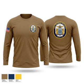 Long Sleeve Performance Shirt, Thomas Hudner, Navy, Teamtime, Team time, sublimation, custom sports apparel, team uniforms, spirit wear, spiritwear, sports uniforms, custom shirts, team store, custom team store, fundraiser sports, apparel fundraiser