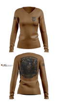 164th security forces Women's Long Sleeve V-neck Shirt - 3