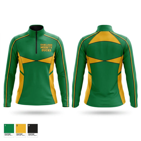Quarter Zip Jacket, Oakland Mighty Ducks, , Teamtime, Team time, sublimation, custom sports apparel, team uniforms, spirit wear, spiritwear, sports uniforms, custom shirts, team store, custom team store, fundraiser sports, apparel fundraiser
