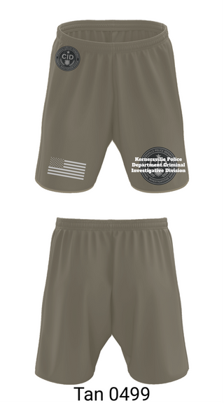 Athletic Shorts With Pockets, Kernersville Police Department Criminal Investigative Division, Police, Teamtime, Team time, sublimation, custom sports apparel, team uniforms, spirit wear, spiritwear, sports uniforms, custom shirts, team store, custom team store, fundraiser sports, apparel fundraiser
