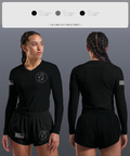 CERT 54440153 Women's Long Sleeve V-neck Shirt - 1
