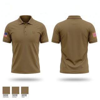 Short Sleeve Performance Polo, Ijj, Army, Teamtime, Team time, sublimation, custom sports apparel, team uniforms, spirit wear, spiritwear, sports uniforms, custom shirts, team store, custom team store, fundraiser sports, apparel fundraiser