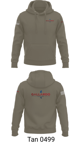 Hoodie, Gallardo Floor’s, Army, Teamtime, Team time, sublimation, custom sports apparel, team uniforms, spirit wear, spiritwear, sports uniforms, custom shirts, team store, custom team store, fundraiser sports, apparel fundraiser