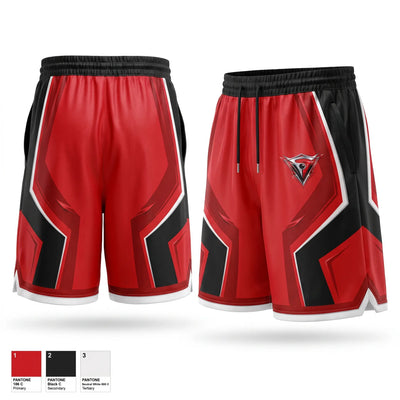 Team Silk Mens Basketball Shorts - 1