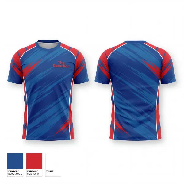 Short Sleeve Performance Shirt, The Rebellion, Men's Soccer, Teamtime, Team time, sublimation, custom sports apparel, team uniforms, spirit wear, spiritwear, sports uniforms, custom shirts, team store, custom team store, fundraiser sports, apparel fundraiser
