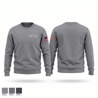 Crew Neck Sweatshirt, Richmond County Traffic Division, Police, Teamtime, Team time, sublimation, custom sports apparel, team uniforms, spirit wear, spiritwear, sports uniforms, custom shirts, team store, custom team store, fundraiser sports, apparel fundraiser