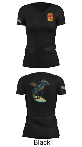Womens Short Sleeve Vneck Shirt, 94th Army Air and Missile Defense Command, Army, Teamtime, Team time, sublimation, custom sports apparel, team uniforms, spirit wear, spiritwear, sports uniforms, custom shirts, team store, custom team store, fundraiser sports, apparel fundraiser