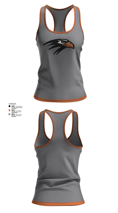 Bloomer Blackhawk'sTrack & Field Women's Track Singlet - 3