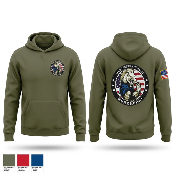 Hoodie, D Co. 1-185th, Army, Teamtime, Team time, sublimation, custom sports apparel, team uniforms, spirit wear, spiritwear, sports uniforms, custom shirts, team store, custom team store, fundraiser sports, apparel fundraiser