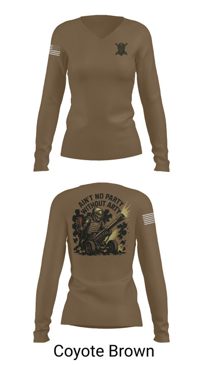 2/11 Hotel battery 15026614 Women's Long Sleeve V-neck Shirt - 17
