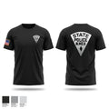 New Mexico State Police 90263208 Old School Cotton Feel Shirt - 1