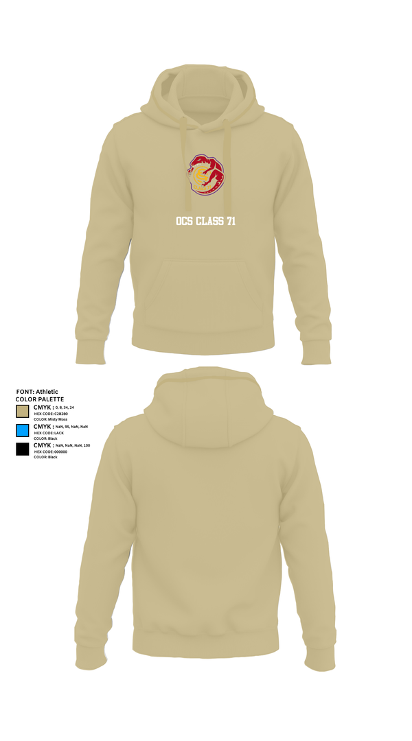 Hoodie, OCS Class 71, , Teamtime, Team time, sublimation, custom sports apparel, team uniforms, spirit wear, spiritwear, sports uniforms, custom shirts, team store, custom team store, fundraiser sports, apparel fundraiser