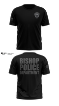Bishop Police Department Old School Cotton Feel Shirt - 12