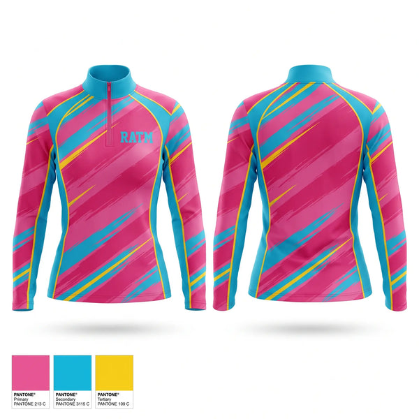 Quarter Zip Jacket, RATM, Women's Soccer, Teamtime, Team time, sublimation, custom sports apparel, team uniforms, spirit wear, spiritwear, sports uniforms, custom shirts, team store, custom team store, fundraiser sports, apparel fundraiser