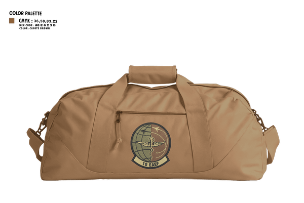 Duffle Bag, 10th Expeditionary Aeromedical Evacuation Flight (10th EAEF/26.1), , Teamtime, Team time, sublimation, custom sports apparel, team uniforms, spirit wear, spiritwear, sports uniforms, custom shirts, team store, custom team store, fundraiser sports, apparel fundraiser