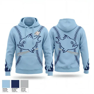 Hoodie, Piranhas, Baseball, Teamtime, Team time, sublimation, custom sports apparel, team uniforms, spirit wear, spiritwear, sports uniforms, custom shirts, team store, custom team store, fundraiser sports, apparel fundraiser