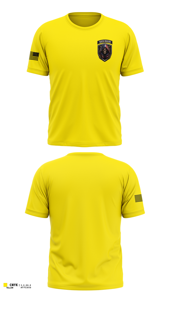 Old School Cotton Feel Shirt, Death DealersDeath Dealers Airsoft, Spirit Store, Teamtime, Team time, sublimation, custom sports apparel, team uniforms, spirit wear, spiritwear, sports uniforms, custom shirts, team store, custom team store, fundraiser sports, apparel fundraiser