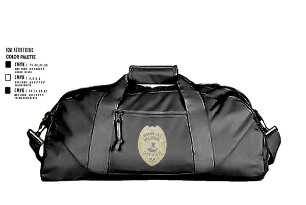Duffle Bag, School officer, , Teamtime, Team time, sublimation, custom sports apparel, team uniforms, spirit wear, spiritwear, sports uniforms, custom shirts, team store, custom team store, fundraiser sports, apparel fundraiser