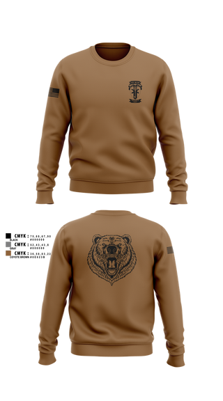 Crew Neck Sweatshirt, HQ, 309TH MI BN, , Teamtime, Team time, sublimation, custom sports apparel, team uniforms, spirit wear, spiritwear, sports uniforms, custom shirts, team store, custom team store, fundraiser sports, apparel fundraiser