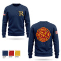 Runge Volunteer Fire Department 97561040 Crew Neck Sweatshirt - 1