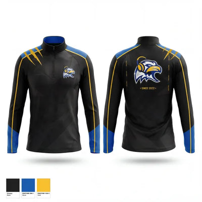 HHS Eagles Esports 57106058 Quarter Zip Jacket - 2