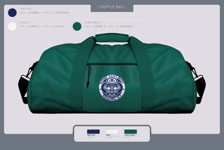 Duffle Bag, Mount St Mary Academy Dance, Spirit Store, Teamtime, Team time, sublimation, custom sports apparel, team uniforms, spirit wear, spiritwear, sports uniforms, custom shirts, team store, custom team store, fundraiser sports, apparel fundraiser