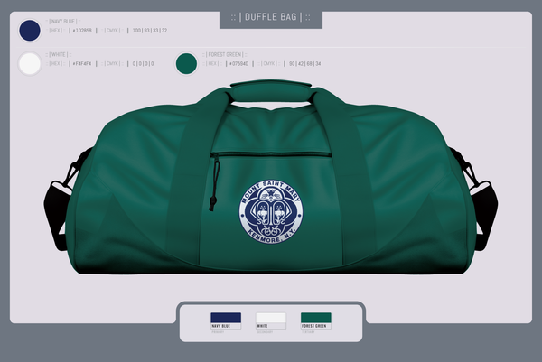 Duffle Bag, Mount St Mary Academy Dance, Spirit Store, Teamtime, Team time, sublimation, custom sports apparel, team uniforms, spirit wear, spiritwear, sports uniforms, custom shirts, team store, custom team store, fundraiser sports, apparel fundraiser