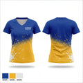 Tri-Central Babe Ruth 11677374 Women's Short Sleeve V-neck Shirt - 1