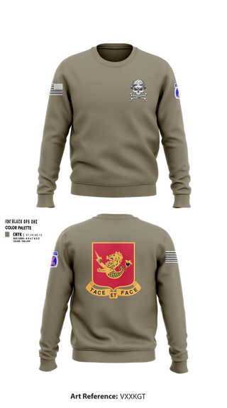 Crew Neck Sweatshirt, 10 MTN, Army, Teamtime, Team time, sublimation, custom sports apparel, team uniforms, spirit wear, spiritwear, sports uniforms, custom shirts, team store, custom team store, fundraiser sports, apparel fundraiser