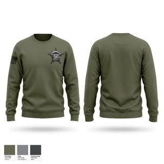 Crew Neck Sweatshirt, Lorain County SWAT, Police, Teamtime, Team time, sublimation, custom sports apparel, team uniforms, spirit wear, spiritwear, sports uniforms, custom shirts, team store, custom team store, fundraiser sports, apparel fundraiser