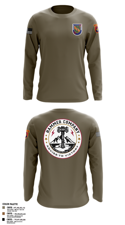 HHC 2/4SFAB Long Sleeve Performance Shirt 5