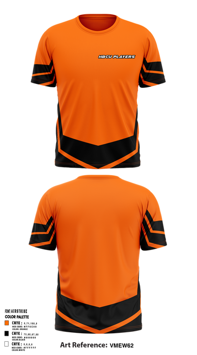 HBCU players 18482668 Short Sleeve Performance Shirt - 1