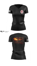 3-13th 66th FSC 21552018 Women's Short Sleeve V-neck Shirt - 2