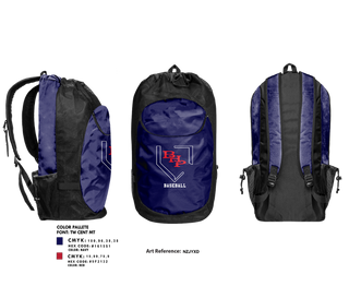 Gear Bag, BHP Baseball, Baseball, Teamtime, Team time, sublimation, custom sports apparel, team uniforms, spirit wear, spiritwear, sports uniforms, custom shirts, team store, custom team store, fundraiser sports, apparel fundraiser